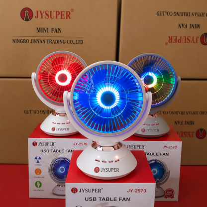 JYSUPER JY-2570 Rechargeable Table Fan