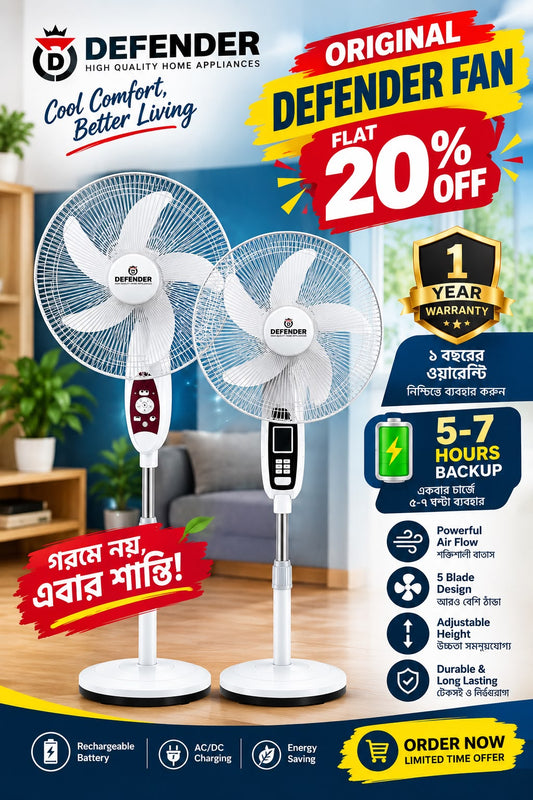 🔥 Original Defender Fan – Model 2488 &amp; 2936 🔥
